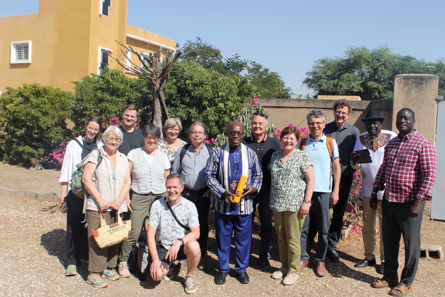 Besuch Würzburger Delegation 2025 mit Bischof